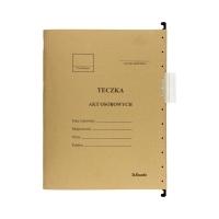 Teczka akta osobowe brązowa Esselte