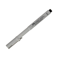 Cienkopis kreślarski 0.6mm czarny Ecco Faber-Castell 166699