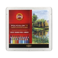 Kredki ołówkowe 24kol Krajobraz Polycolor KIN 3824/15