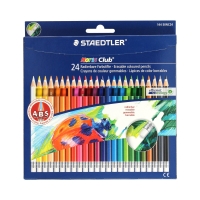 Kredki ołówkowe 24kol usuwalne Noris S144