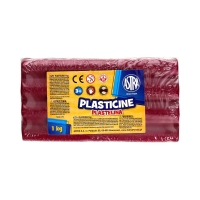 Plastelina 1kg purpurowa luz