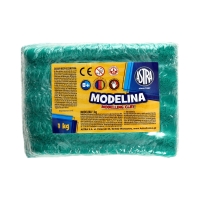 Modelina 1kg zielona Astra