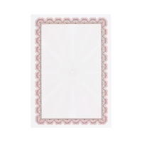 Dyplom A4 170g Arnika/bordo - 25 ark.w opak.