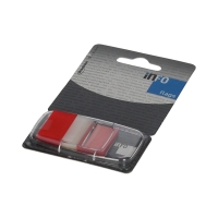 Zakładki indeksujące 25x43/50 czerwone Dalpo