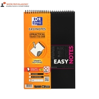 Kołonotatnik A4+/80 kratka PP Oxford Easy Notes