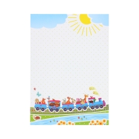 Dyplom A4 170g Lokomotywa - 25 ark.w opak.