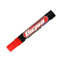 Marker permanentny 1.5-2.5mm czerwony okrągły Kamet Gigant