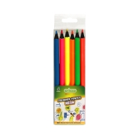 Kredki ołówkowe 6kol BlackWoodJumbo Cricco