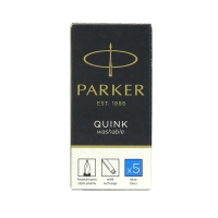 Naboje atramentowe zmywalne niebieskie (5) Parker 1950383