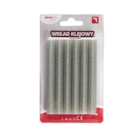 Wkład klejowy 11x100mm srebrny do pistoletu - 6szt. w opak.