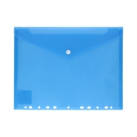 Teczka kopertowa A4 niebieska zawieszana Biurfol