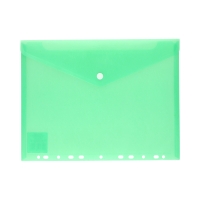 Teczka kopertowa A4 zielona zawieszana Biurfol