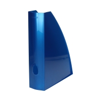 Pojemnik na czasopisma niebieski WOW Leitz