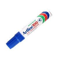 Marker permanentny 7.5-12mm niebieski ścięty Toma AR-100