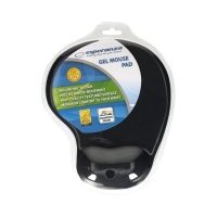 Podkładka pod mysz i nadgarstek czarna Esperanza EA137K