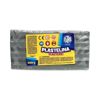 Plastelina 500g popielata Astra