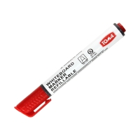 Marker do tablic 1.5mm czerwony okrągły Toma TO-27622