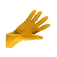 Rękawice gumowe żółte L Emil