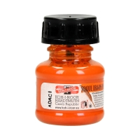 Tusz kreślarski pomarańczowy 20g KIN