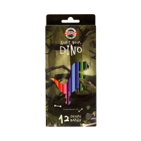 Kredki 12kol Dino Koh i Noor 3592