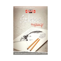 Blok szkicownik A4/20 110g Inspiracje - gotowe szablony Koh i Noor