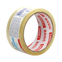 Taśma klejąca 45mmx40m przeźroczysta Basic Tesa