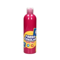 Farba szkolna różowa 250ml Astra
