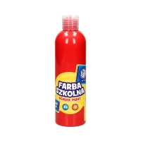 Farba szkolna czerwona 250ml Astra