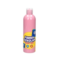 Farba szkolna jasnoróżowa 250ml Astra