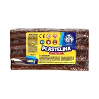 Plastelina 500g brązowa Astra 303117011