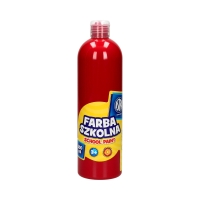 Farba szkolna ciemnoczerwona 500ml Astra
