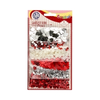 Zestaw dekoracyjny Gwiaździsty rubin Astra 335117005