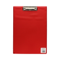 Deska klip A4 czerwona Biurfol