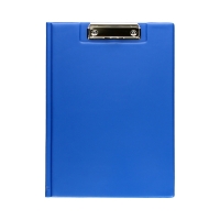 Teczka klip A4 niebieska Biurfol
