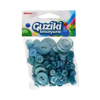 Guziki 40g niebieskie Brewis