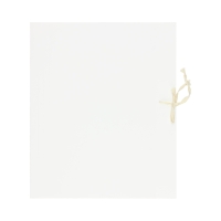 Teczka wiązana 320x230x50 biała 240g Kiel-Tech bezkwasowa