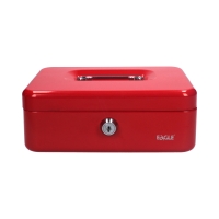 Kasetka metalowa czerwona S 77x207x157 Eagle