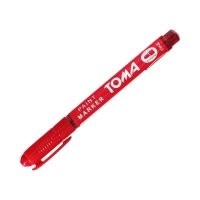 Marker olejowy 1.5mm czerwony okrągły Toma TO441