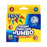 Kredki świecowe 24kol Astra 316118006