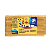 Plastelina 500g złota metaliczna Astra 303117014