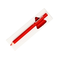 Kredki ołówkowe czerwone trójkątna Bambino - 12szt. w op.