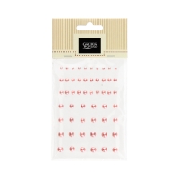 Perełki samoprzylepne 3/5/6/7mm różowe (54)