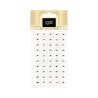 Kryształki samoprzylepne 5mm srebrne (50)