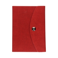 Notes A5/112 kratka czerwony Paris