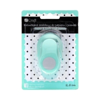 Dziurkacz ozdobny papier/pianka 2,5cm Koło