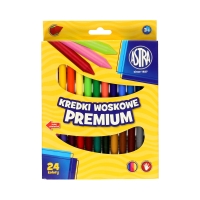 Kredki woskowe 24kol Vision Astra