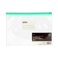 Teczka kopertowa A5 zielony zamek Grand EC007B