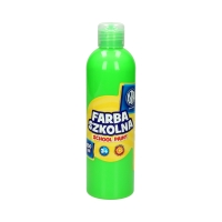Farba szkolna fluo zielona 250ml Astra