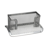 Pojemnik na wizytówki siatka srebrny Z3327 Net