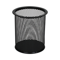 Kubek okrągły siatka duży czarny B802A Net